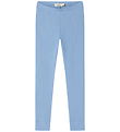 MarMar Leggings -  Bomuld/Modal - Rib - Blue Heaven