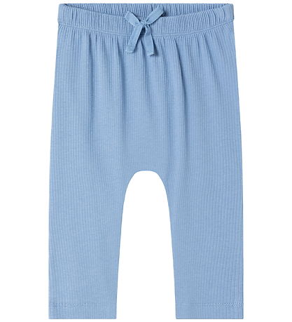 MarMar Bukser - Bomuld/Modal - Rib - Pico - Blue Heaven