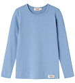 MarMar Bluse - Bomuld/Modal - Rib - Blue Heaven