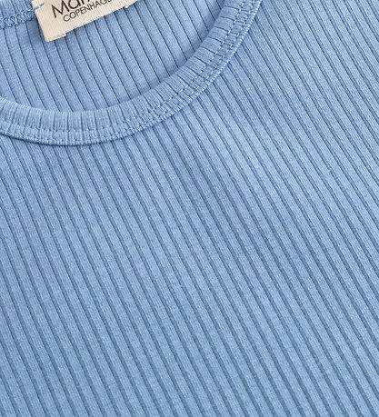 MarMar Bluse - Bomuld/Modal - Rib - Blue Heaven