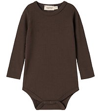 MarMar Body l/æ -  Bomuld/Modal - Rib - Dark Roast