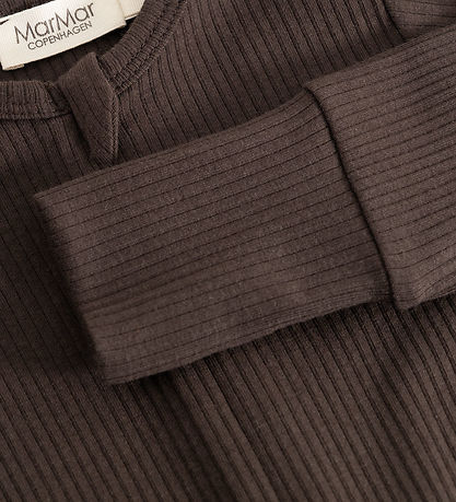 MarMar Heldragt m. Lynlås - Bomuld/Modal - Rib - Dark Roast
