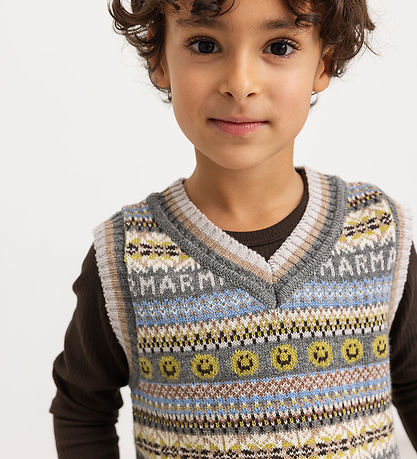 MarMar Bluse -  Bomuld/Modal - Rib - Dark Roast