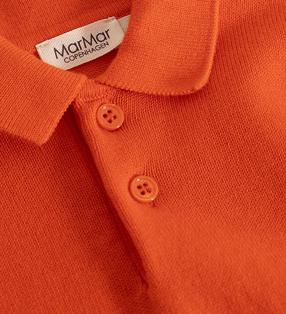 MarMar Polobluse - Strik - Grapefruit