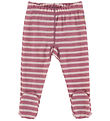 Joha Leggings m. Fødder - Uld - Bordeaux