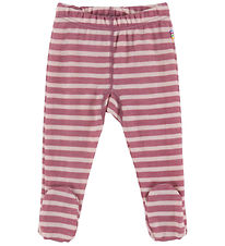 Joha Leggings m. Fødder - Uld - Bordeaux