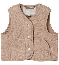 MarMar Fleece Vest - Ollas - Muddy Melange