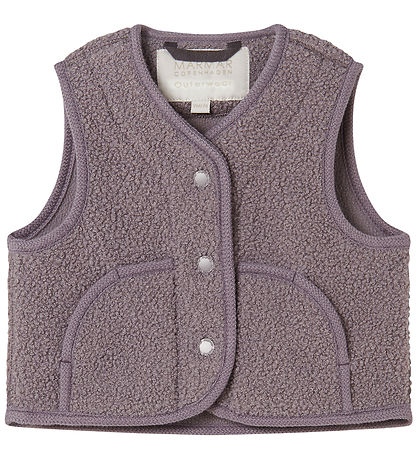 MarMar Fleecevest - Ollas - Purple Suede
