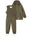 MarMar Regntøj m. Seler/Fleece - PU - Obo - Crocodile