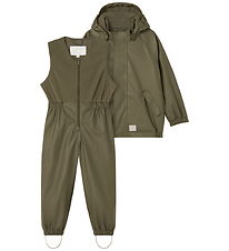 MarMar Regntøj m. Seler/Fleece - PU - Obo - Crocodile
