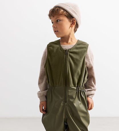 MarMar Regntøj m. Seler/Fleece - PU - Obo - Crocodile