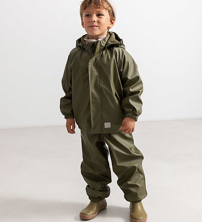 MarMar Regntøj m. Seler/Fleece - PU - Obo - Crocodile
