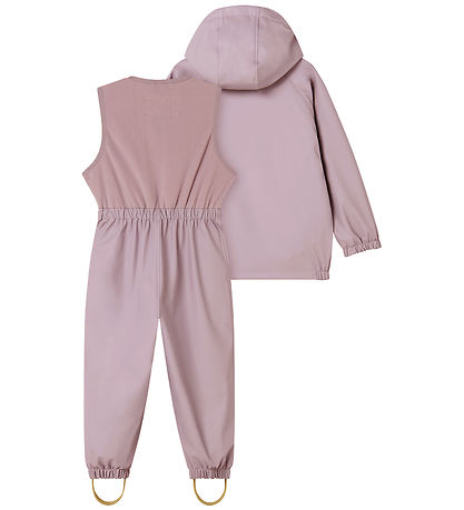 MarMar Regntøj m. Seler/Fleece - PU - Obo - Dried Lavender