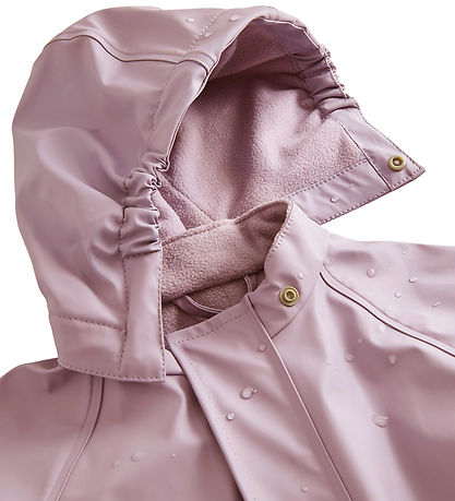 MarMar Regndragt m. Fleece - PU - Orion - Dried Lavender