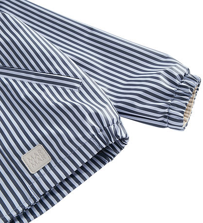 MarMar Regntøj m. Seler - PU - Oddy - Blue Stripes
