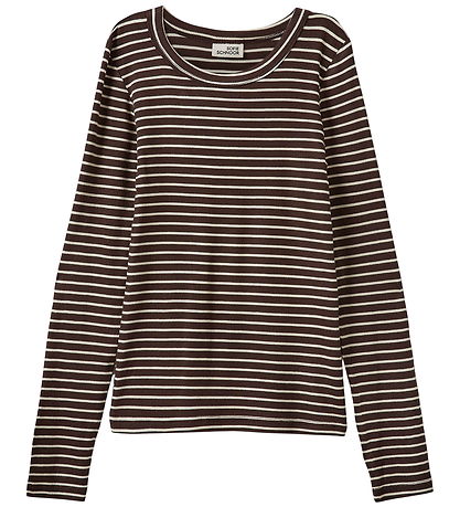 Sofie Schnoor Bluse - Rib - PetriciaSY - Brown Striped