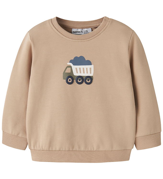 Name It Sweatshirt - NbmVonne - Sesame/Trucks
