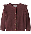 Name It Cardigan - Strik - NmfAbinne - Wild Ginger