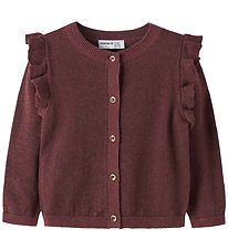 Name It Cardigan - Strik - NmfAbinne - Wild Ginger
