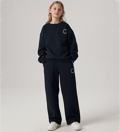 Name It Sweatpants - NkfRia - Wide - Black