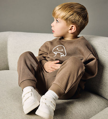 Name It Sweatpants - Noos - NmnRiley - Brown Lentil