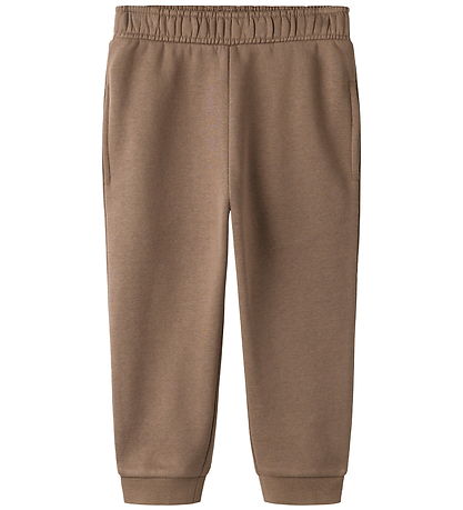 Name It Sweatpants - Noos - NmnRiley - Brown Lentil