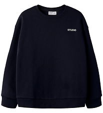 Name It Sweatshirt - Noos - NkmRio - Dark Sapphire/Bright White 