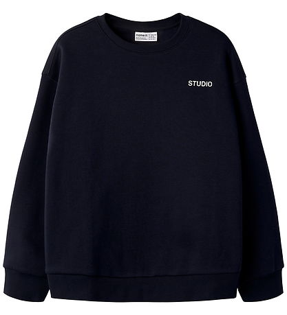 Name It Sweatshirt - Noos - NkmRio - Dark Sapphire/Bright White 