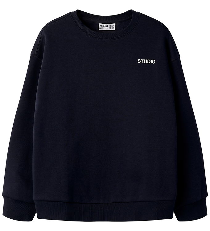 Name It Sweatshirt - Noos - NkmRio - Dark Sapphire/Bright White