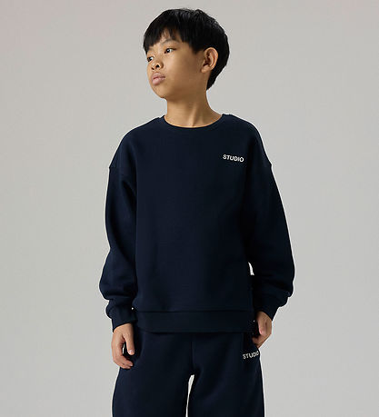 Name It Sweatpants - Noos - NkmRio - Dark Sapphire/Bright White 