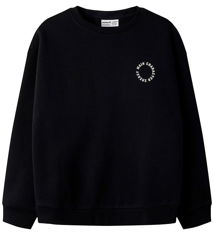 Name It Sweatshirt - Noos - NkfRia - Black/Antique White Print