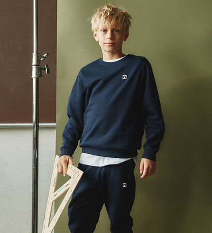 Name It Sweatshirt - Noos - NkmFlo - Dark Sapphire