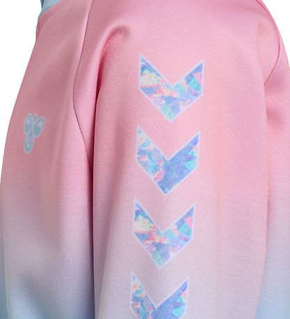 Hummel Træningssæt - hmlJr Gradient WL Track Suit - Skyway