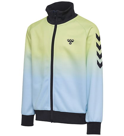 Hummel Træningssæt - hmlJr Gradient WL Track Suit - Shadow Lime/