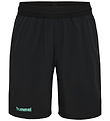 Hummel Shorts - hmlBlaze 2.0 - Black/Pool Blue