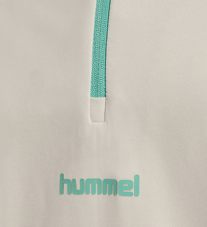 Hummel Bluse - hmlBlaze 2.0 Training Half Zip - Vaporous/Pool Bl