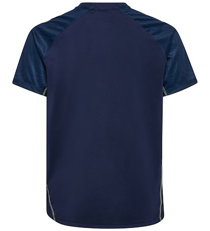 Hummel T-shirt - hmlBlaze 2.0 - Marine/Shadow Lime