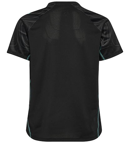 Hummel T-shirt - hmlBlaze 2.0 - Black/Pool Blue