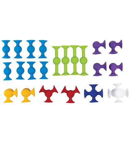 Fat Brain Aktivitetslegetøj - Squigz Starter Set - 22 stk