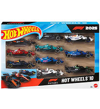 Hot Wheels Biler - 10-pak - F1 Racing - 1:64