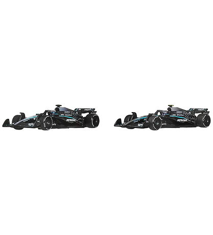 Hot Wheels Biler - 2-pak - F1 Racing Premium - 1:64 - Mercedes A