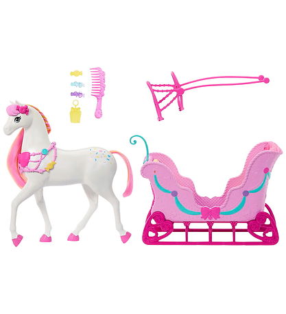 Barbie Legetøj - Barbie Nutcracker Horse & Sled