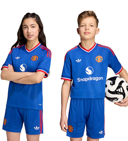 adidas Originals Fodboldtrøje - MUFC A - Royblu