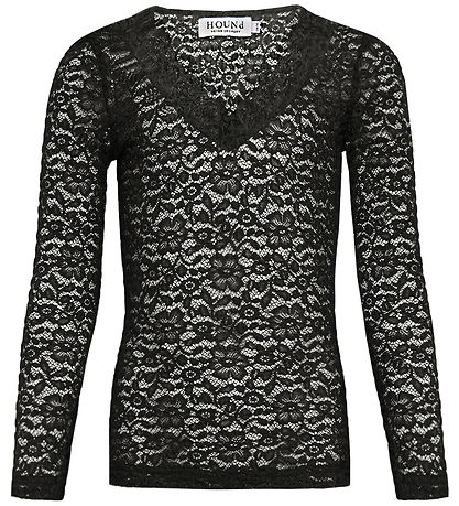 Hound Bluse - HdKayla Lace Top - Black