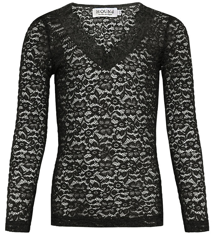 Hound Bluse - HdKayla Lace Top - Black