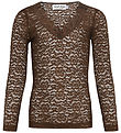 Hound Bluse - HdKayla Lace Top - Brown