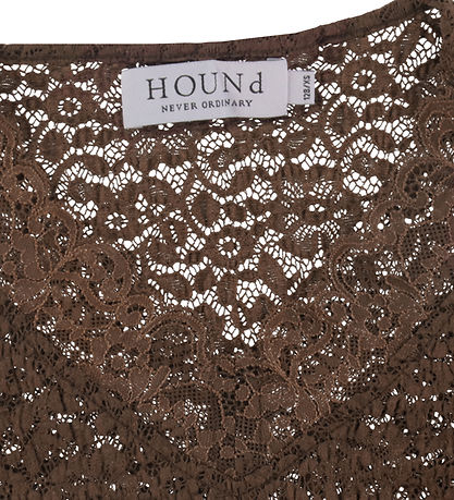 Hound Bluse - HdKayla Lace Top - Brown