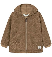 Mini A Ture Fleecejakke - MatLiff  Teddy - Otter Brown