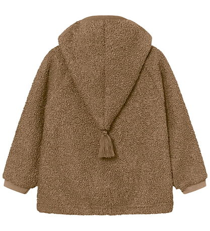 Mini A Ture Fleecejakke - MatLiff  Teddy - Otter Brown