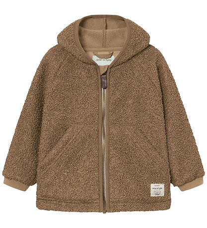 Mini A Ture Fleecejakke - MatLiff  Teddy - Otter Brown